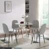 Juego De 4 Sillas De Comedor Escandinavo - Imagen 4