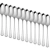 Juego Con 12 Piezas Cucharas Soperas Acero Inoxidable Lion Color del mango Cromado